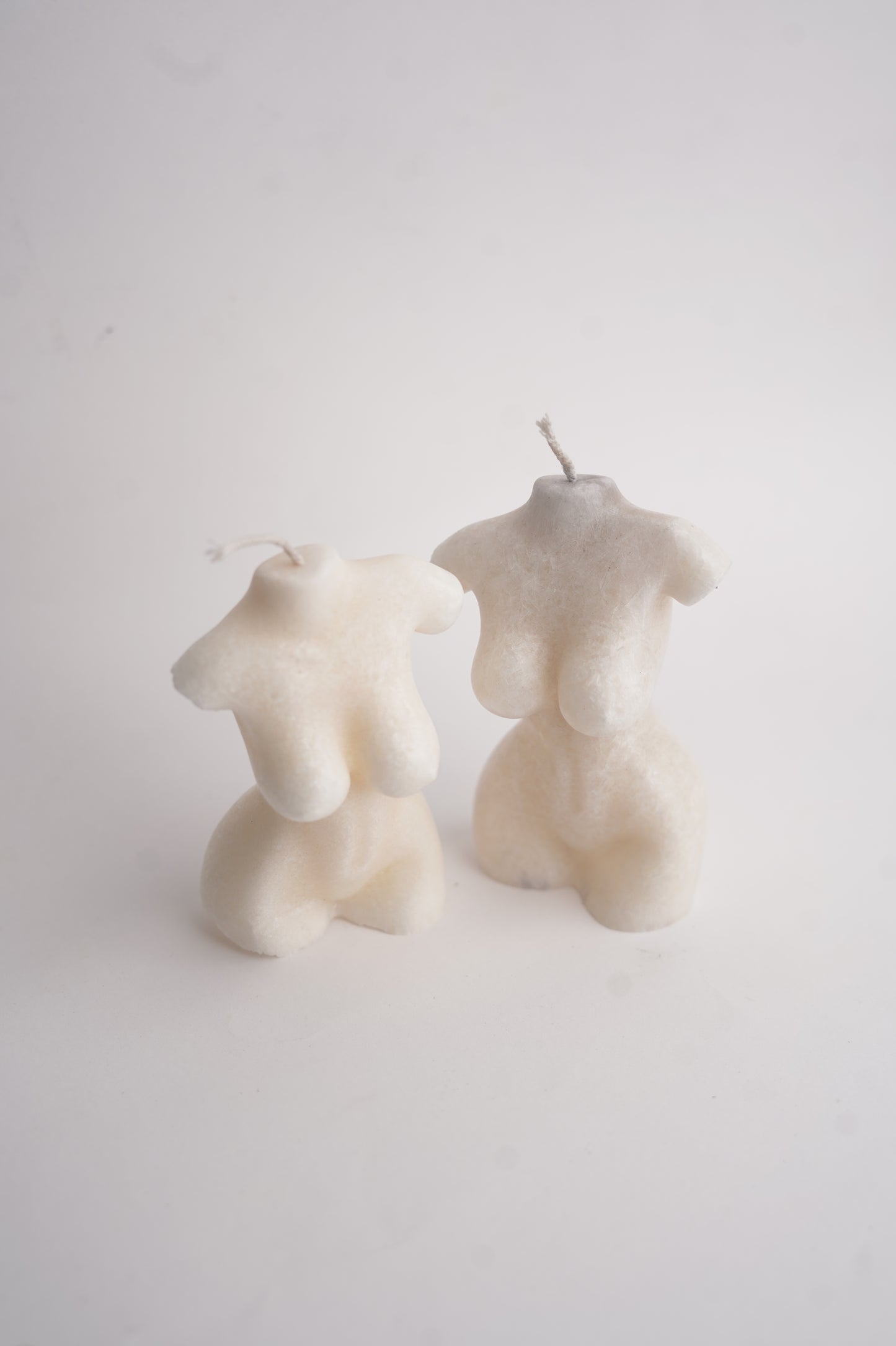 Candle, soy wax, hand made candles, Ivory Collection, Naked, Body, Body candle